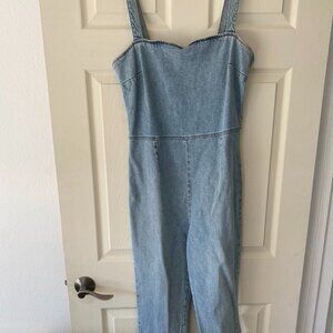 Reformation Jeans Miley Jumpsuit 8 new with tags
